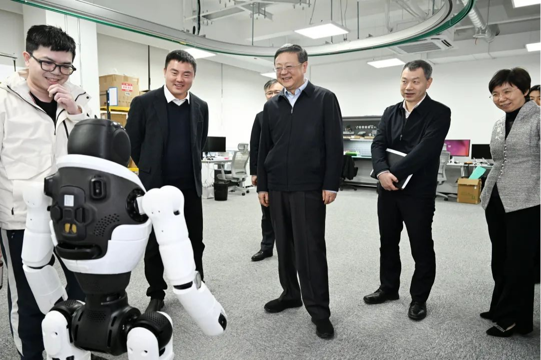 上海市委书记陈吉宁专题调研米兰官方网站机器人